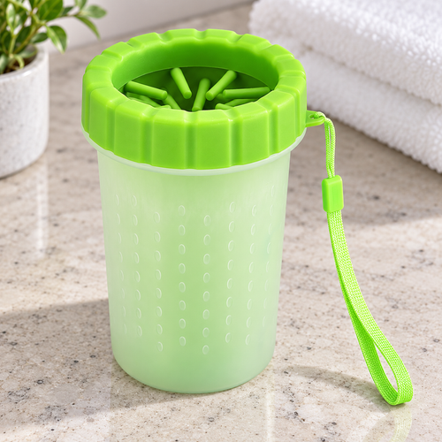 🫧 Lave-Pattes | Plastique | Balades | Maîtres | Vert Pomme