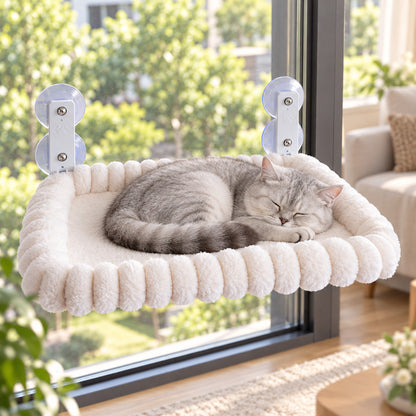 ☀️ Hamac pour chat | Textile doux | Fenêtre | Félinophiles | Nid panoramique