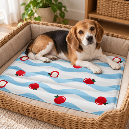 🍎 Tapis Rafraîchissant | Textile | Maison | Amoureux des Animaux | Pommes