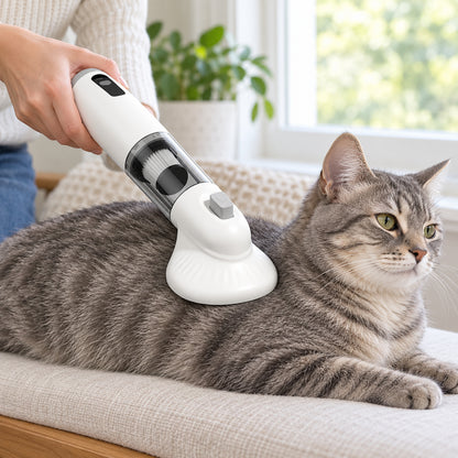 🧹 Aspirateur à poils | Plastique | Maison | Amoureux des animaux | Blanc épuré