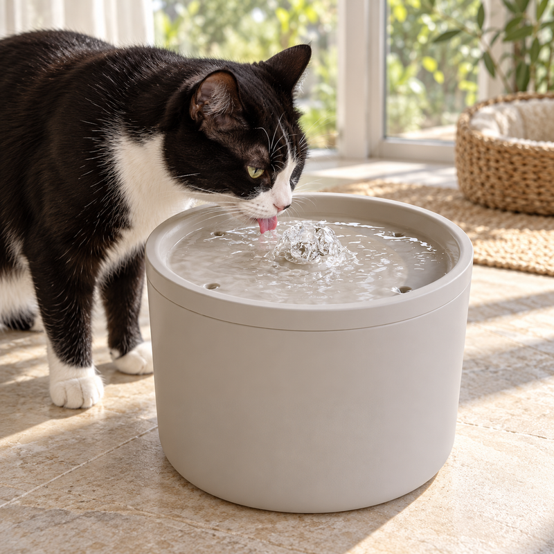 💧 Fontaine pour Chat | Plastique | Salon | Maîtres | Jet Central