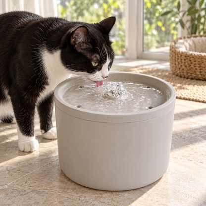 💧 Fontaine pour Chat | Plastique | Salon | Maîtres | Jet Central