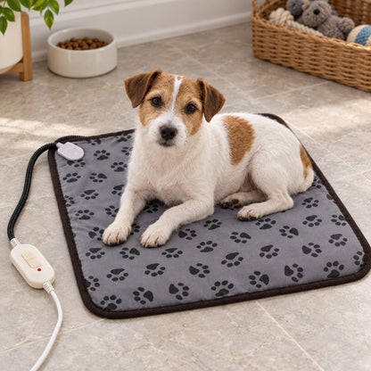 🐾 Tapis Chauffant | Textile | Salon | Maîtres | Motifs Pattes