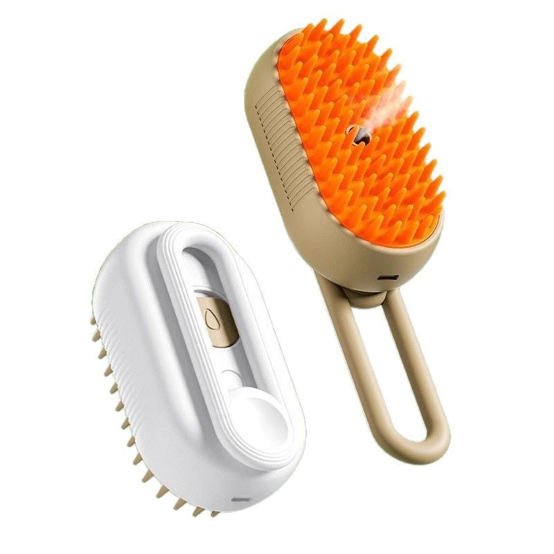 🧡 Brosse Vapeur | Coque Plastique | Toilettage | Maîtres | Picots Orange